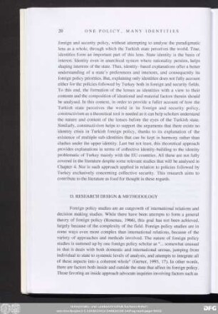 D. Research Design & Methodology