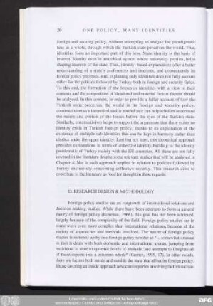 D. Research Design & Methodology