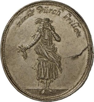 Satirische Medaille o.J. (17. Jahrhundert)