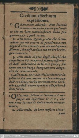 Civilium affectuum expressiones