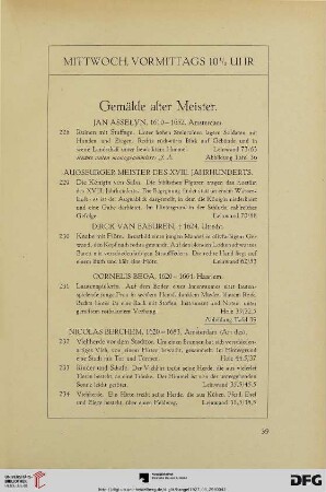 Mittwoch, vormittags (Nr. 228-331)