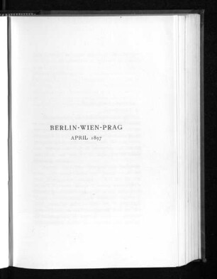 Berlin-Wien-Prag April 1897