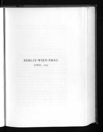 Berlin-Wien-Prag April 1897
