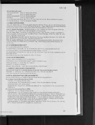 I.6 Aufsichtsbehörde