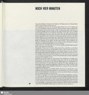 Noch vier Minuten