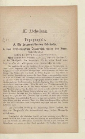 III. Abtheilung
