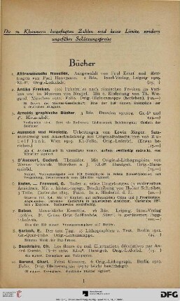 Bücher (Nr. 1-258)