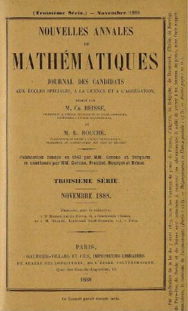 Novembre 1888.