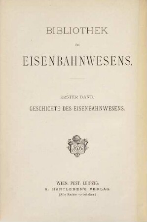 Geschichte des Eisenbahnwesens