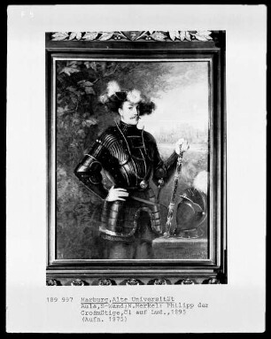 Philipp I., genannt der Großmütige (Gründer der Philipps-Universität)