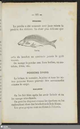 Poissons divers