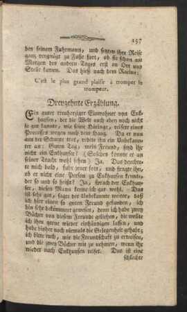 Dreyzehnte Erzählung.