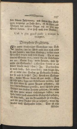 Dreyzehnte Erzählung.