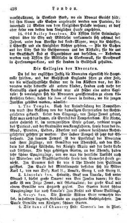 Die Collegien der Advocaten