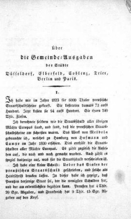 1. Zweck dieser Schrift