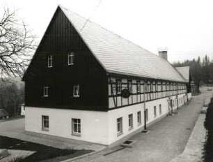 Bärenfels (Kreis Dippoldiswalde), Böhmische Straße 1. Gasthof und Hotel Bärenfels (um 1800)