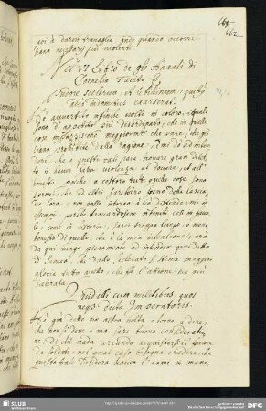 Bl. 662-674. Nel VI Libro de gli Annali di Cornelio Tacito. (Kap. 1-48.)
