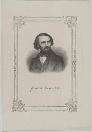 Bildnis des Friedrich Bodenstedt