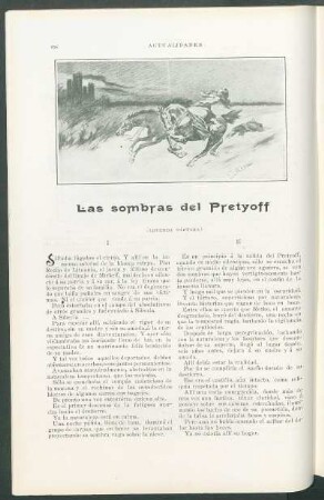 Las sombras del Pretyoff : (Leyenda tártara)