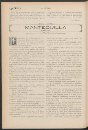 Mantequilla : (Cuento)