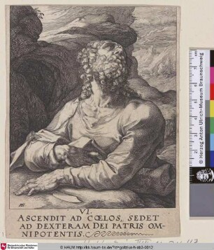 [Der Heilige Bartholomäus als Einsiedler; St. Bartholomew; Apostel Bartholomeüs]