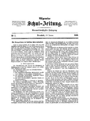 Die Reorganisation des badischen Unterrichtswesens