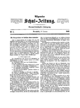 Die Reorganisation des badischen Unterrichtswesens