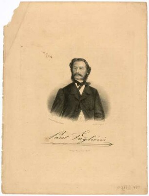 Hüssener, Auguste: Porträt Paul Taglioni