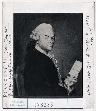 Jean-Baptiste Perronneau: Bildnis eines Mannes