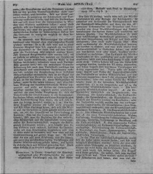 Rau, K. H.: Grundriß der Kameralwissenschaft oder Wirtschaftslehre für enzyklopädische Vorlesungen. Heidelberg: Groos 1823