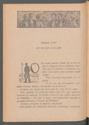 Capítulo XXIV - De mujer a mujer