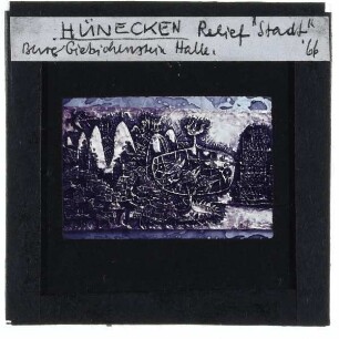 Hünecken, Relief "Stadt"