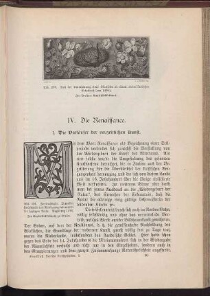 1. Die Vorläufer der neuzeitlichen Kunst.