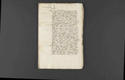 Bischof Friedrich von Würzburg ersucht Herzog Christoph von Württemberg um ein offenes Patent zur Festsetzung Christoph Kretzers, der 1568 Bischof Melchior von Würzburg in der Vorstadt von Würzburg erschossen zu haben gestanden hat und sich in Württemberg aufhalten soll, was ihm sogleich ausgestellt wird.