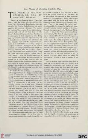 61: The prints of Percival Gaskell, R. E., R. B. A.