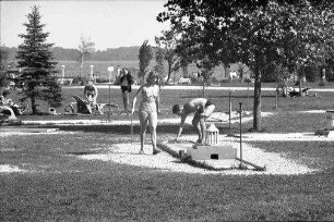 Waging: Minigolfplatz am Kurhaus
