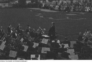 Dresden, Zwinger. Serenade, Juni 1953