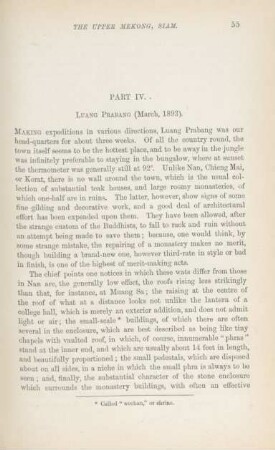 Part IV. Luang Prabang (March, 1893)
