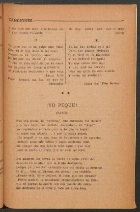 ¡Yo peque!... : (Tango)