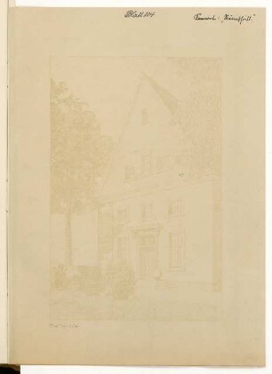 Gemeindehaus Monatskonkurrenz Oktober 1919: Perspektivische Ansicht