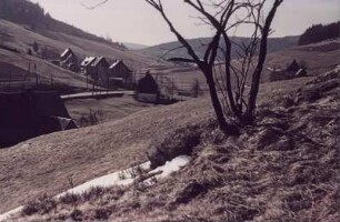 Erzgebirge. Dorfansicht