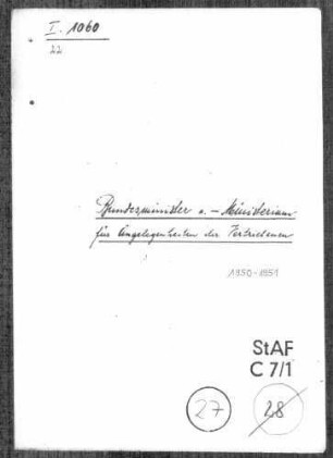 Bundesministerium für Vertriebene