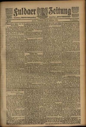 Ausgabe vom Donnerstag, den 24. September 1908.