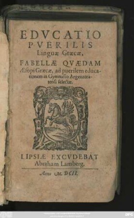 [1]: Educatio Puerilis Linguae Graecae