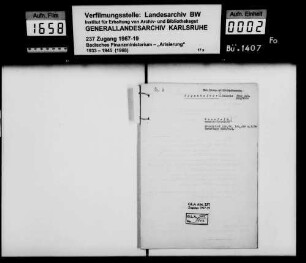Oppenheimer, Melanie geb. Kaufmann, Witwe des Kaufmann Levi Oppenheimer in Sennfeld Käufer: Wilhelm Haible, Müller Eheleute in Sennfeld Lagerbuch-Nr. 168, 169 und 3138 Sennfeld