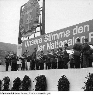 Wahl; Volkskammer; Bezirkstag