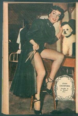 Joan Crawford (estrella de la Warner Bros.) - [Fotografía]