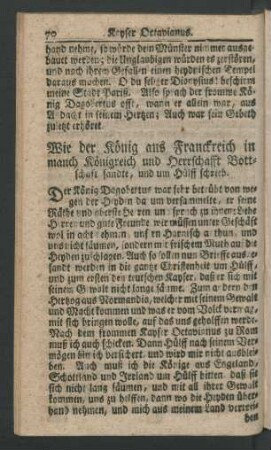 Wie der König aus Franckreich in manch Königreich und ...