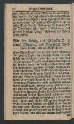 Wie der König aus Franckreich in manch Königreich und ...