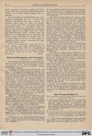 9: Malmaterialienkunde und Unterricht, [3]
